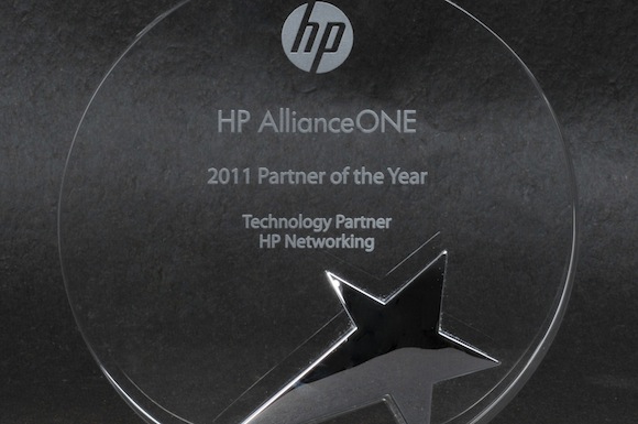 HP Alliance 2011 Partner Award aastra
